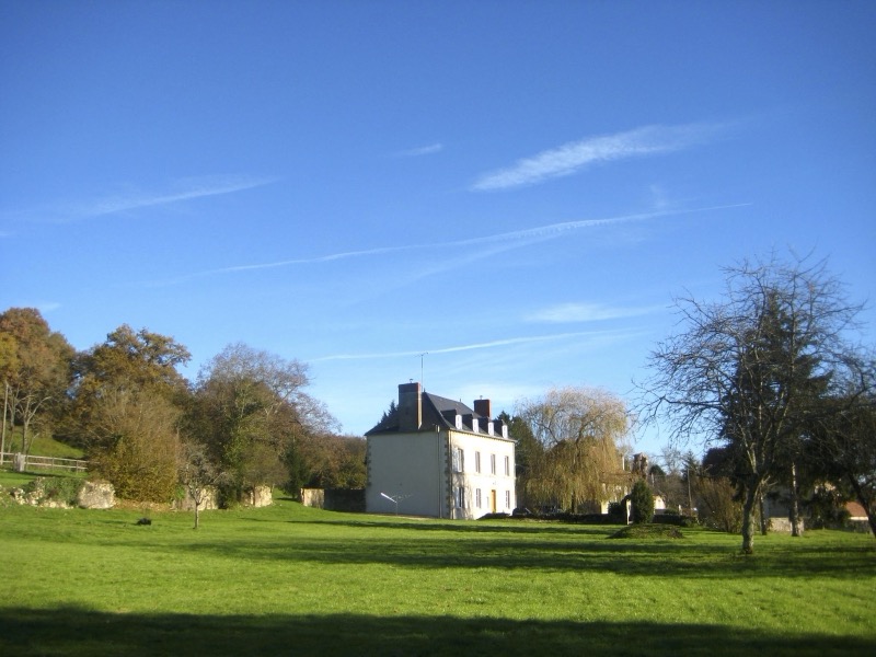 Side view from the edge of the games field