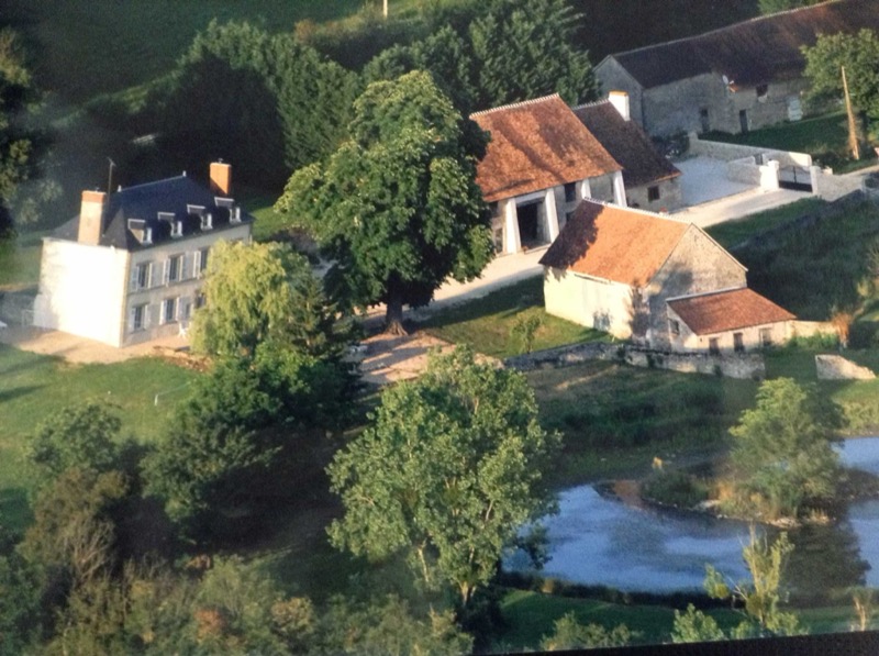 Aerial view of Fontmorand