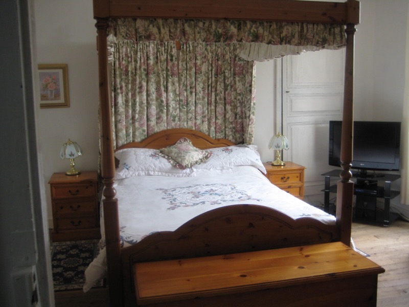 The master bedroom