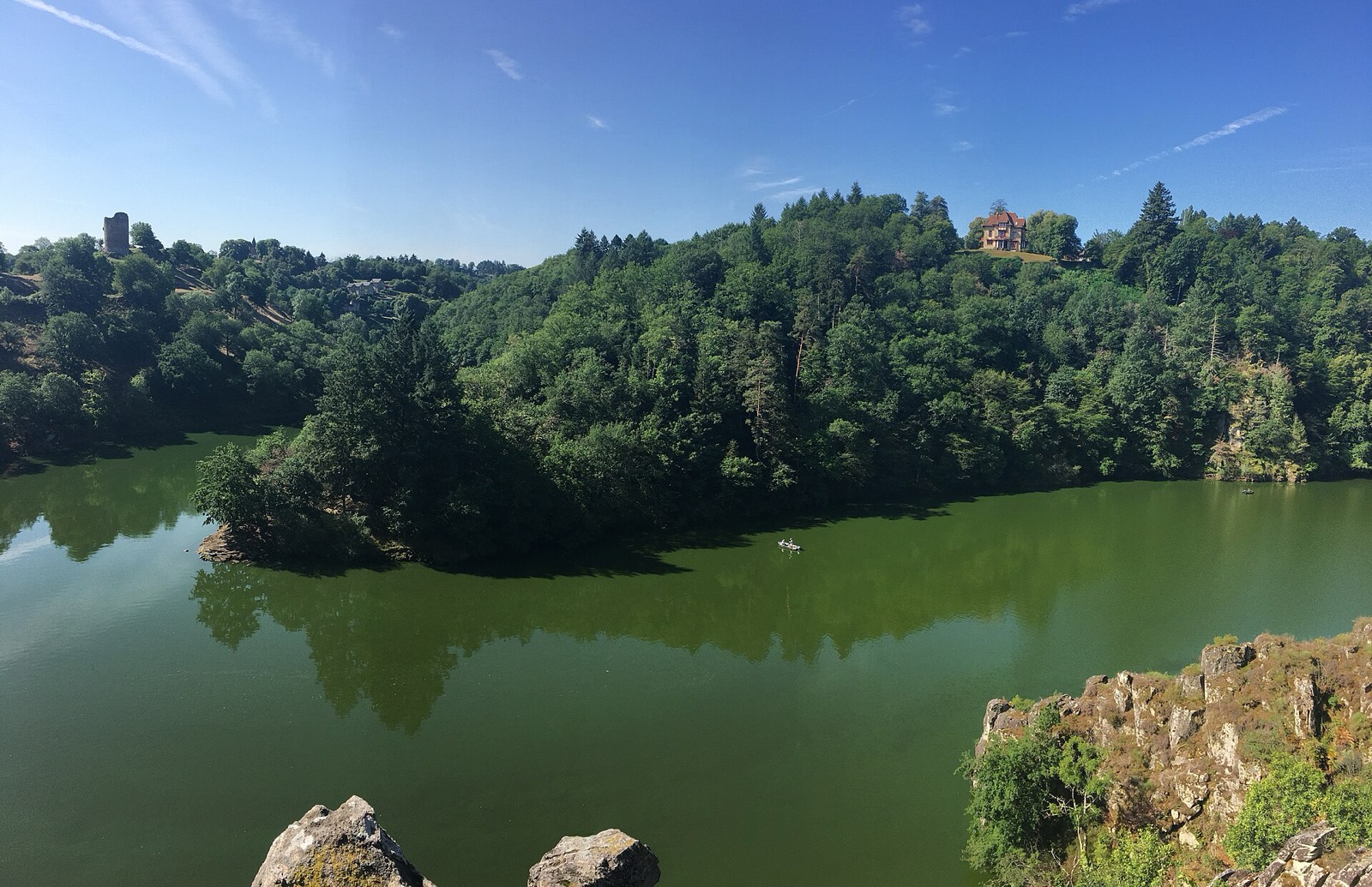 The Creuse valley, at Crozant